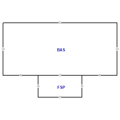 Building layout (traversing data) of this property