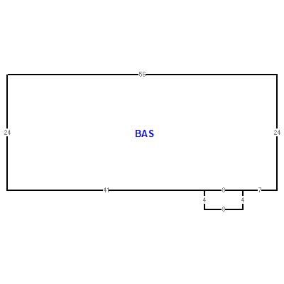 Building layout (traversing data) of this property