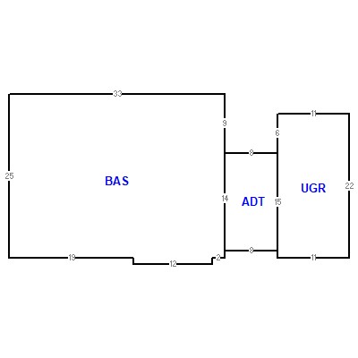 Building layout (traversing data) of this property