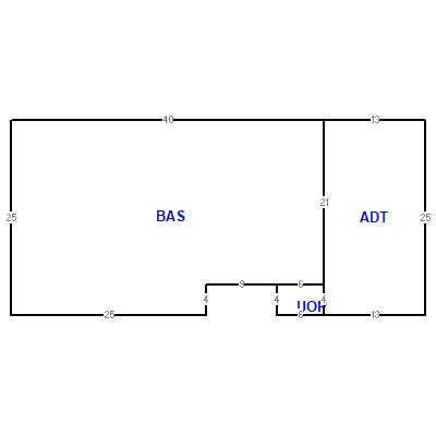 Building layout (traversing data) of this property
