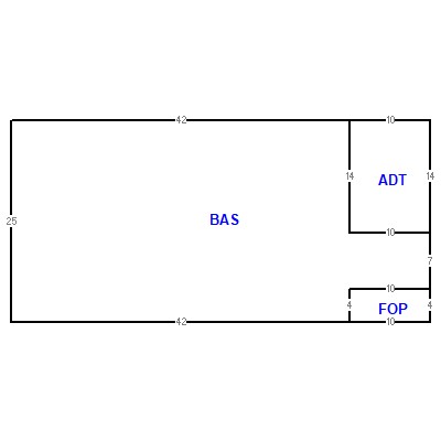 Building layout (traversing data) of this property