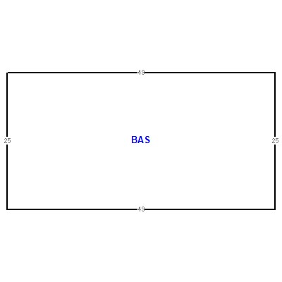 Building layout (traversing data) of this property