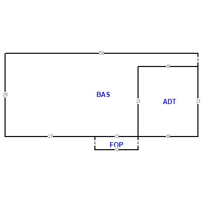 Building layout (traversing data) of this property