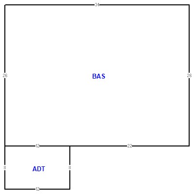 Building layout (traversing data) of this property