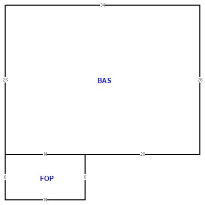 Building layout (traversing data) of this property