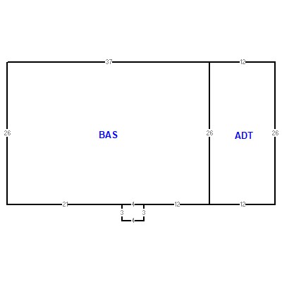Building layout (traversing data) of this property