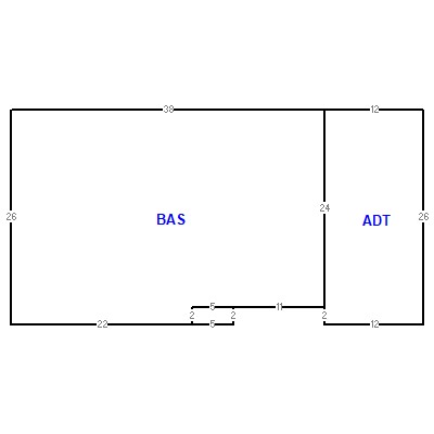 Building layout (traversing data) of this property