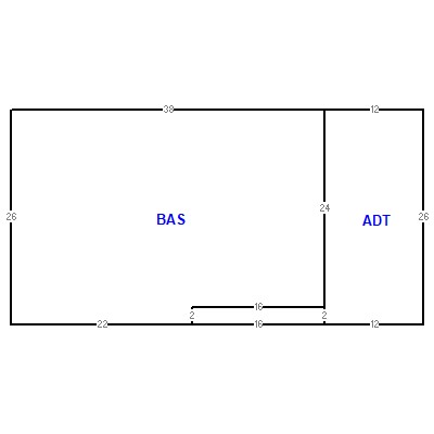 Building layout (traversing data) of this property