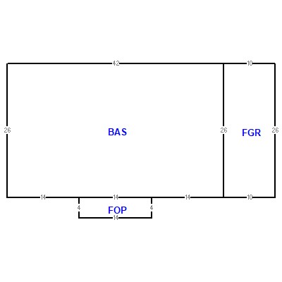 Building layout (traversing data) of this property
