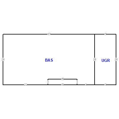 Building layout (traversing data) of this property