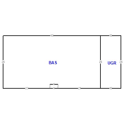Building layout (traversing data) of this property