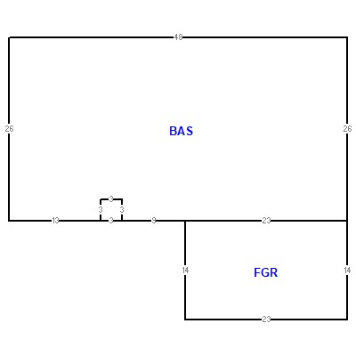 Building layout (traversing data) of this property