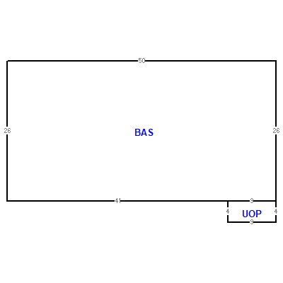 Building layout (traversing data) of this property