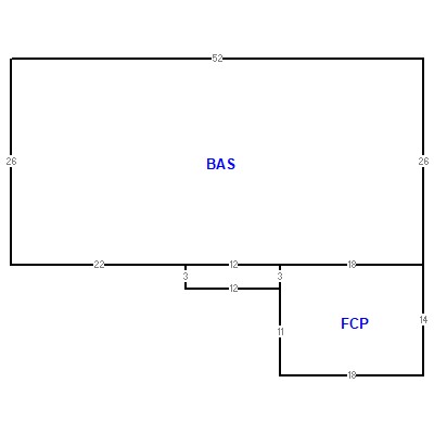 Building layout (traversing data) of this property