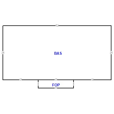 Building layout (traversing data) of this property