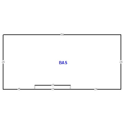 Building layout (traversing data) of this property