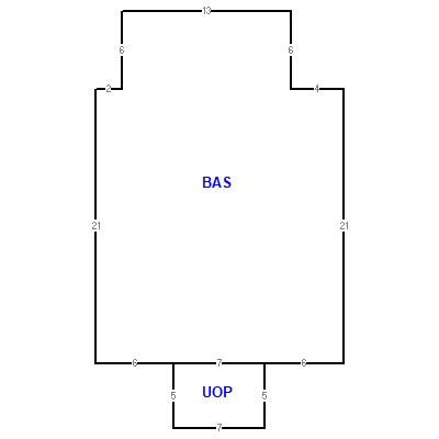 Building layout (traversing data) of this property