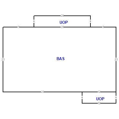 Building layout (traversing data) of this property