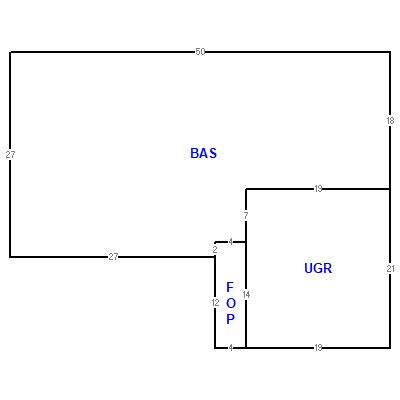 Building layout (traversing data) of this property