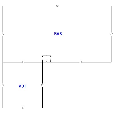 Building layout (traversing data) of this property