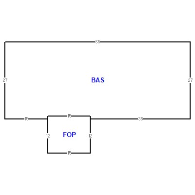 Building layout (traversing data) of this property
