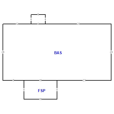 Building layout (traversing data) of this property