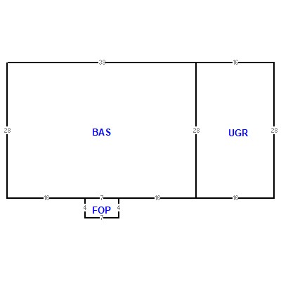 Building layout (traversing data) of this property
