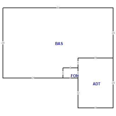 Building layout (traversing data) of this property