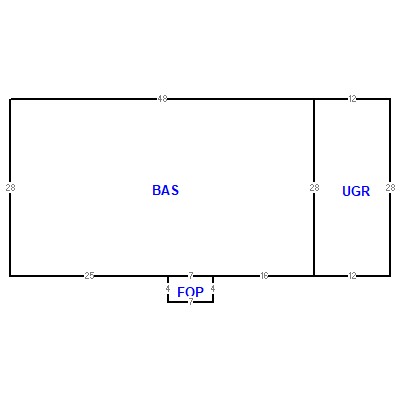 Building layout (traversing data) of this property