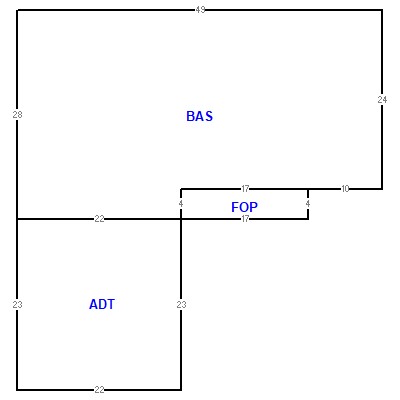Building layout (traversing data) of this property