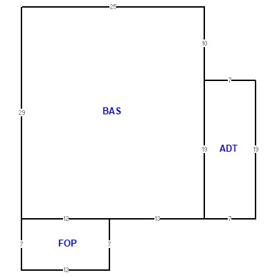 Building layout (traversing data) of this property