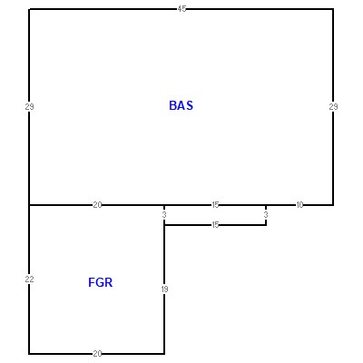 Building layout (traversing data) of this property