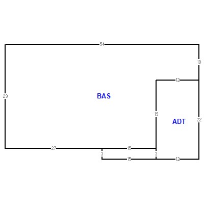 Building layout (traversing data) of this property