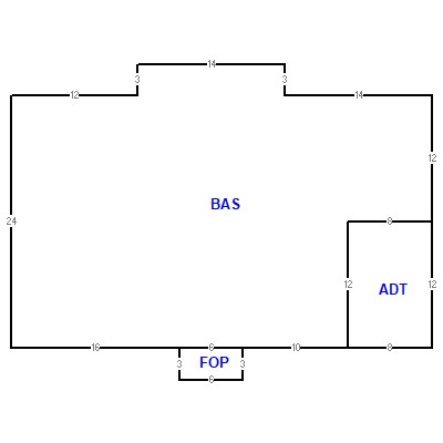 Building layout (traversing data) of this property