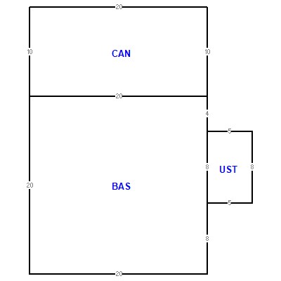 Building layout (traversing data) of this property