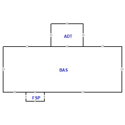 Building layout (traversing data) of this property