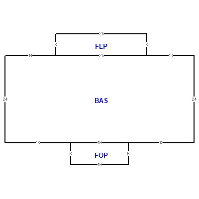 Building layout (traversing data) of this property