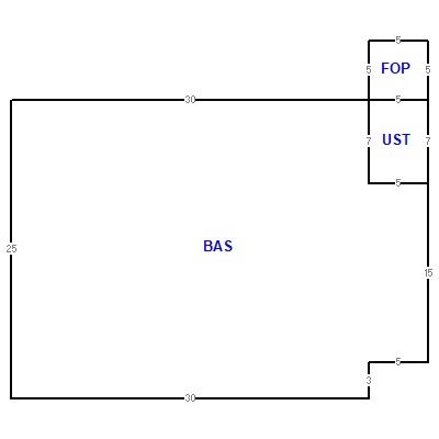 Building layout (traversing data) of this property