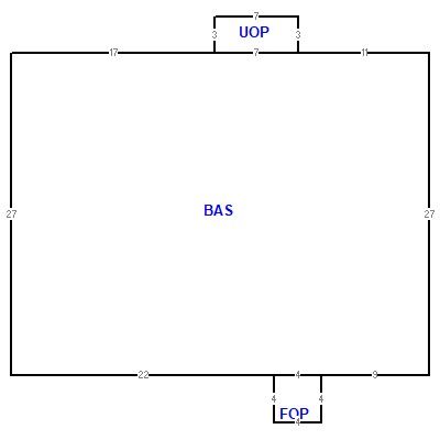 Building layout (traversing data) of this property