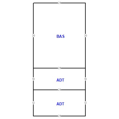 Building layout (traversing data) of this property
