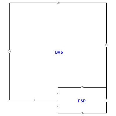 Building layout (traversing data) of this property