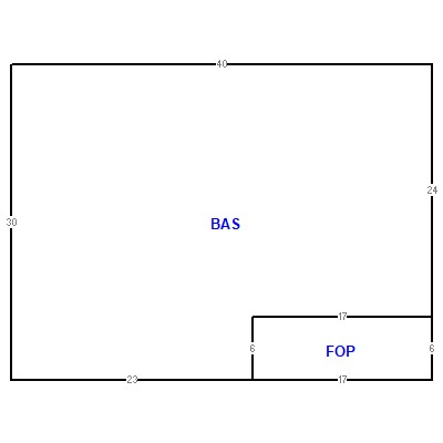 Building layout (traversing data) of this property