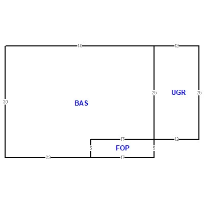 Building layout (traversing data) of this property