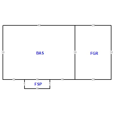 Building layout (traversing data) of this property