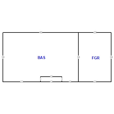Building layout (traversing data) of this property