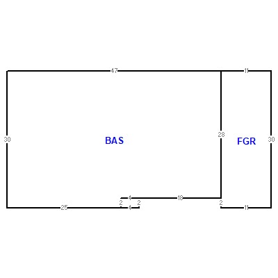 Building layout (traversing data) of this property