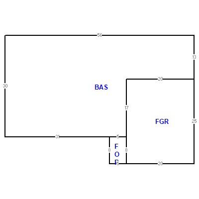 Building layout (traversing data) of this property