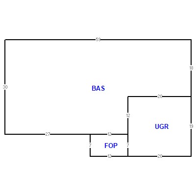 Building layout (traversing data) of this property