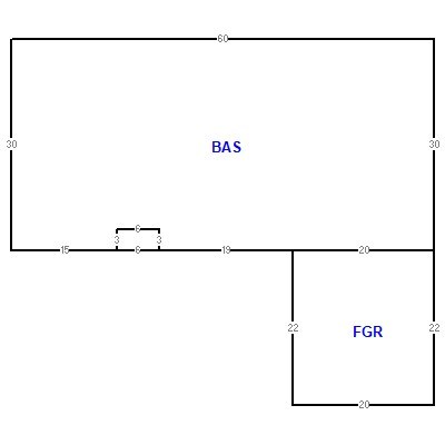 Building layout (traversing data) of this property
