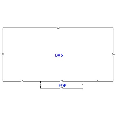 Building layout (traversing data) of this property